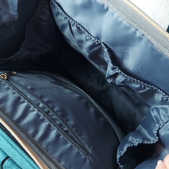 •DEBUG Baby Diaper Bag Backpack Green Changing Station Large Capacity Waterproof - Picture 10 of 14